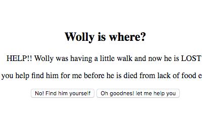 Wolly is where?